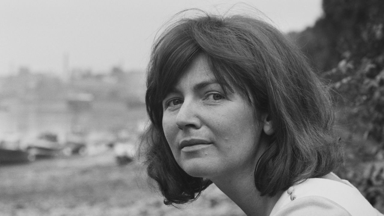 Irish novelist, playwright and poet Edna O'Brien