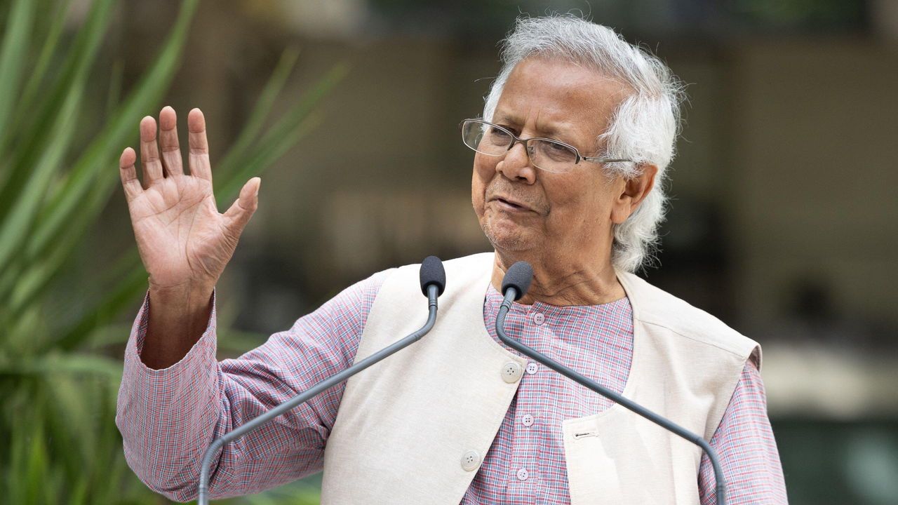 Nobel Peace Laureate, Muhammad Yunus.